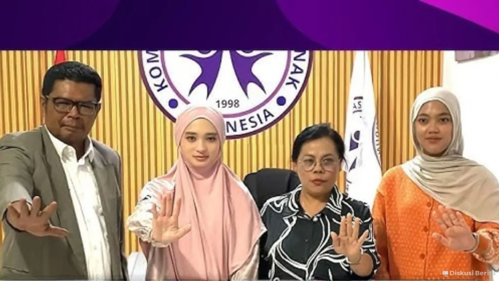Parah Inara Rusli Laporkan Virgoun Ke Komnas PA Karena 3 Anak Diambil Paksa